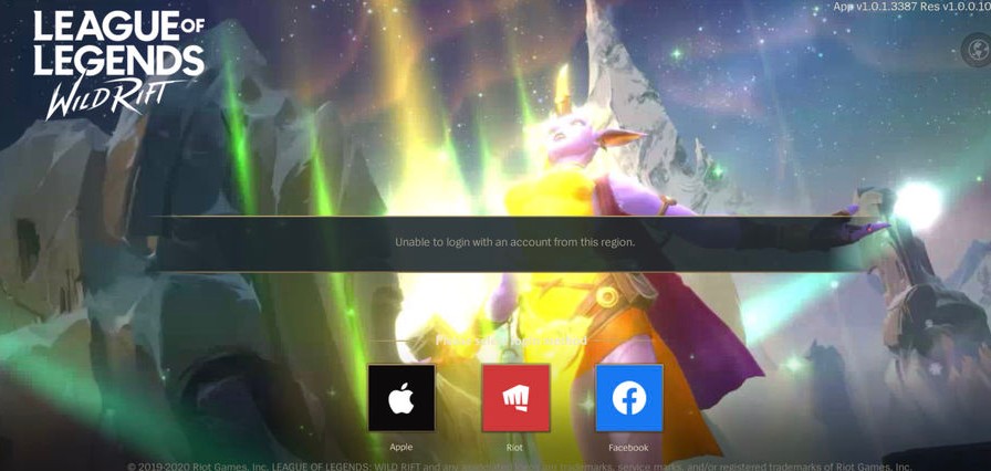 英雄联盟手游ios没有苹果账号登录？ 