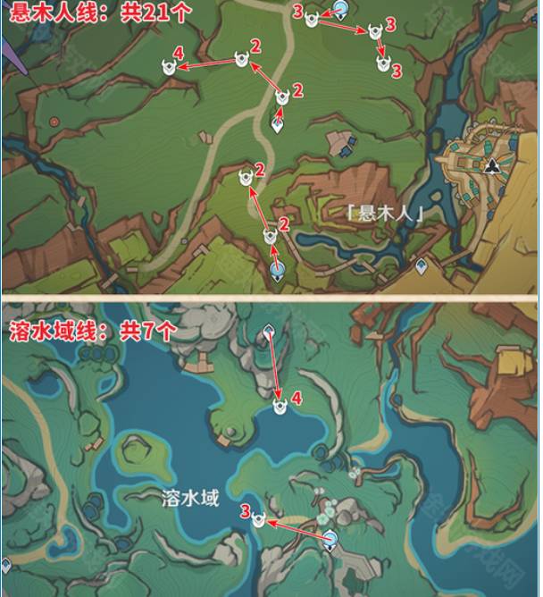 原神微光角菌收集路线指南-原神微光角菌在哪收集