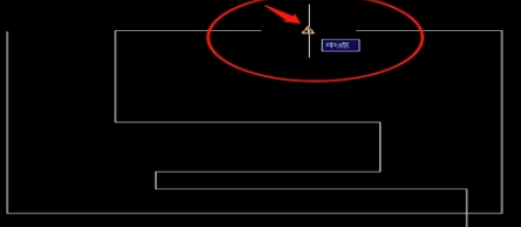 cad怎样设置线中点显示