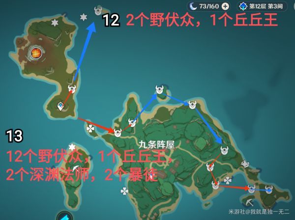 原神2.0版本稻妻锄地线路分享