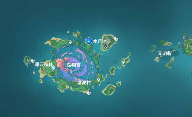 原神清籁岛地图详细介绍