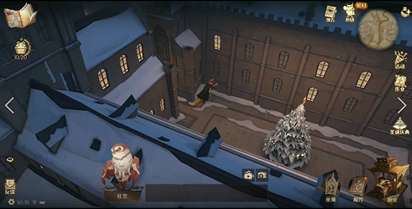 哈利波特魔法觉醒褐色帽子的雪人位置在哪里？
