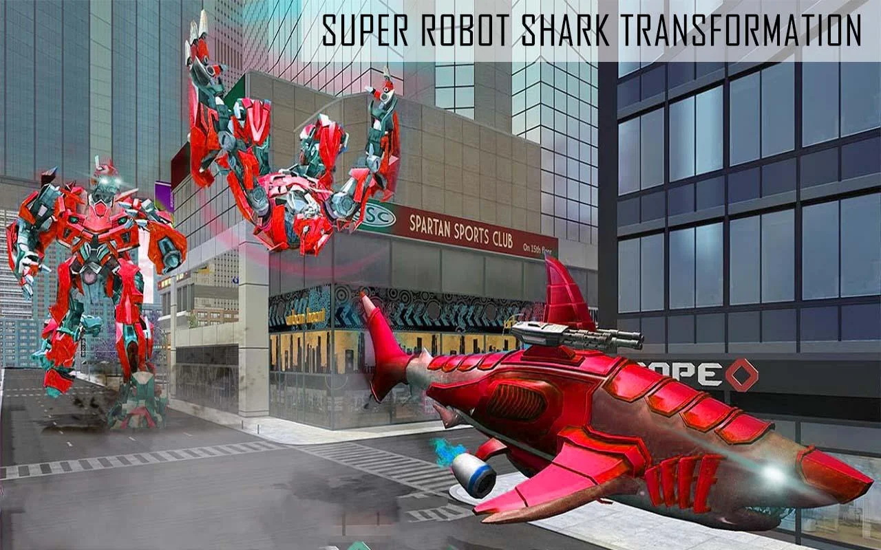 超级鲨鱼机器人大战