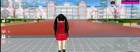 樱花校园模拟器小女孩的学校位置在哪